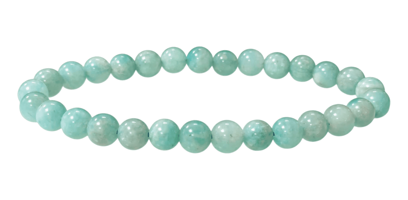 Peruvian Amazonite bracelet AA beads 6-7mm