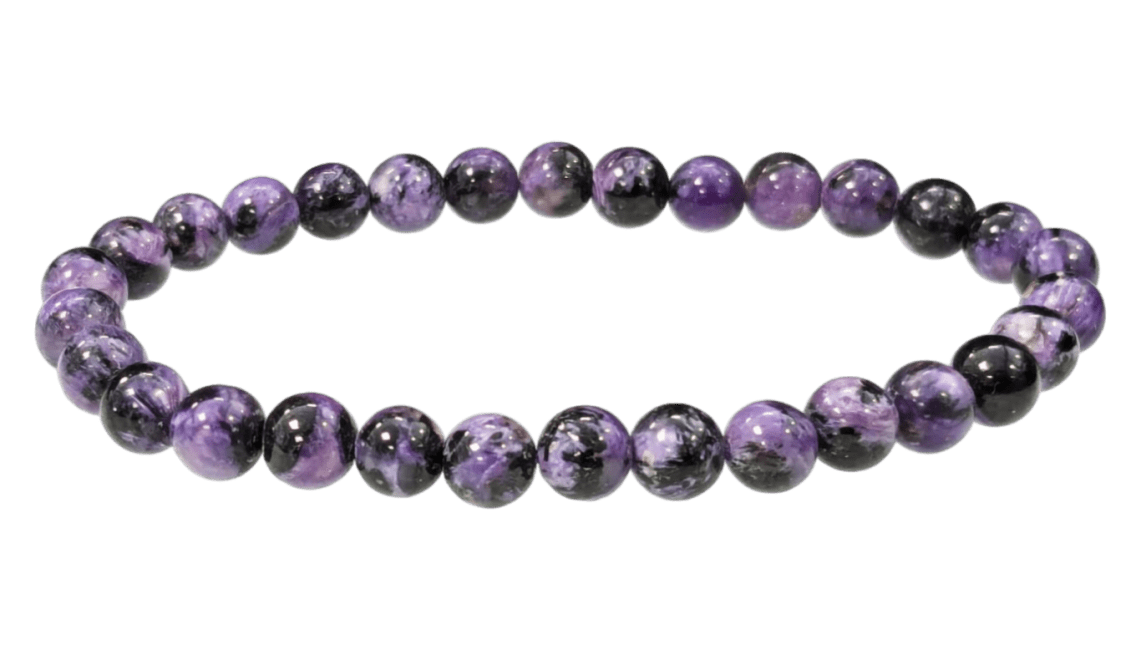 Charoite bracelet AA+ beads 6-7mm