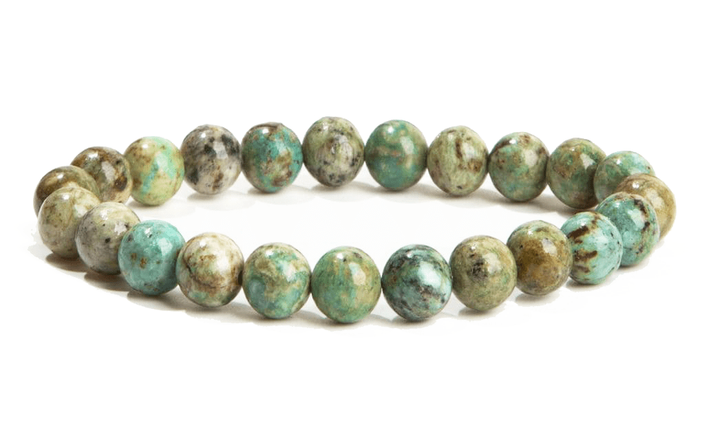 Chrysocolle A 8mm pearls bracelet