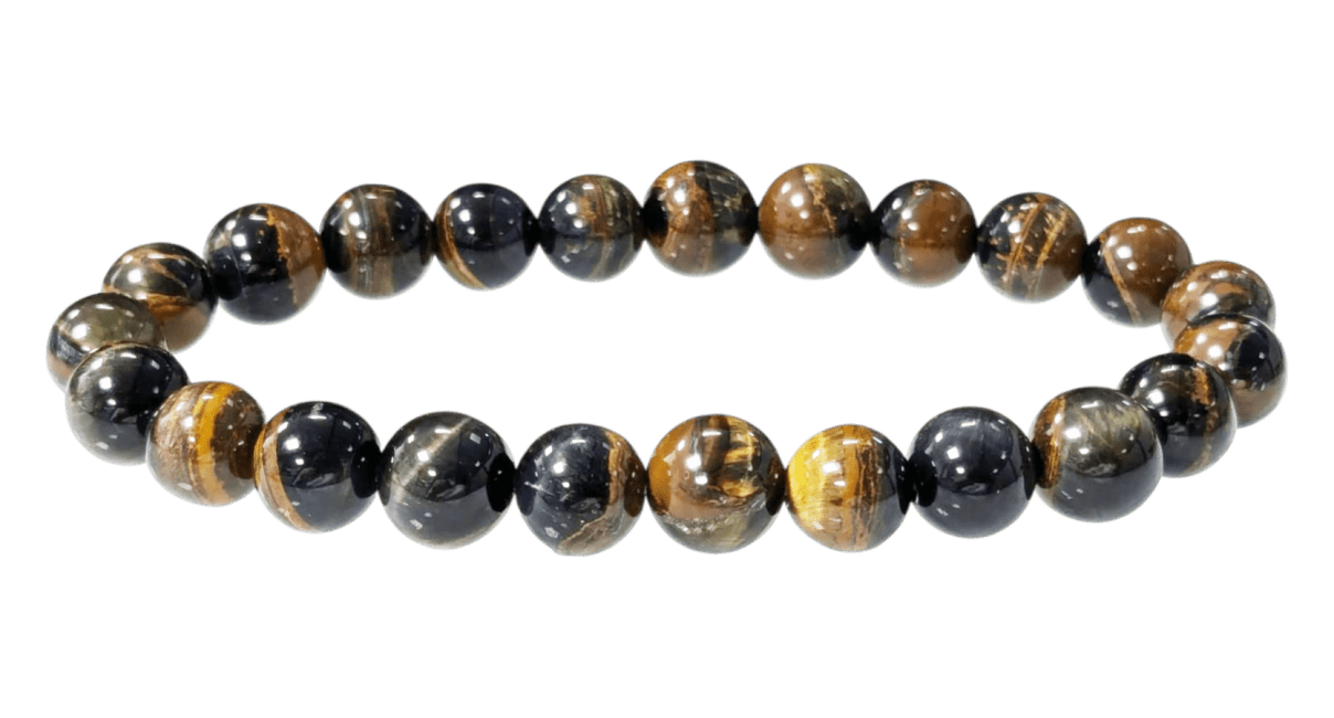 Falcon eye  8mm pearls bracelet