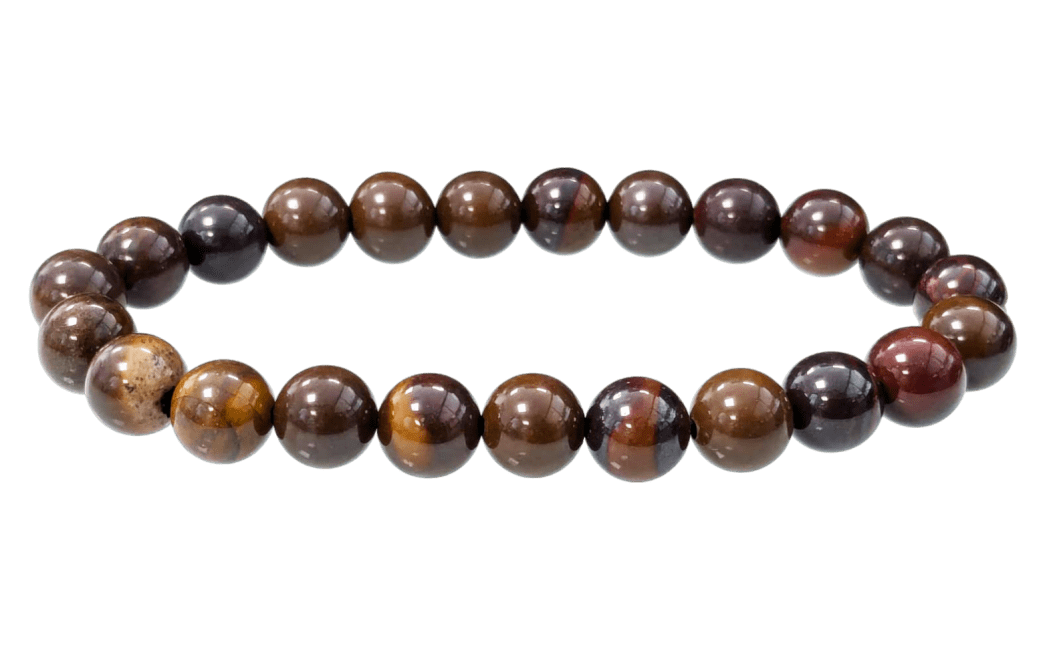 Iron Eye Bracelet AA 8-9mm beads