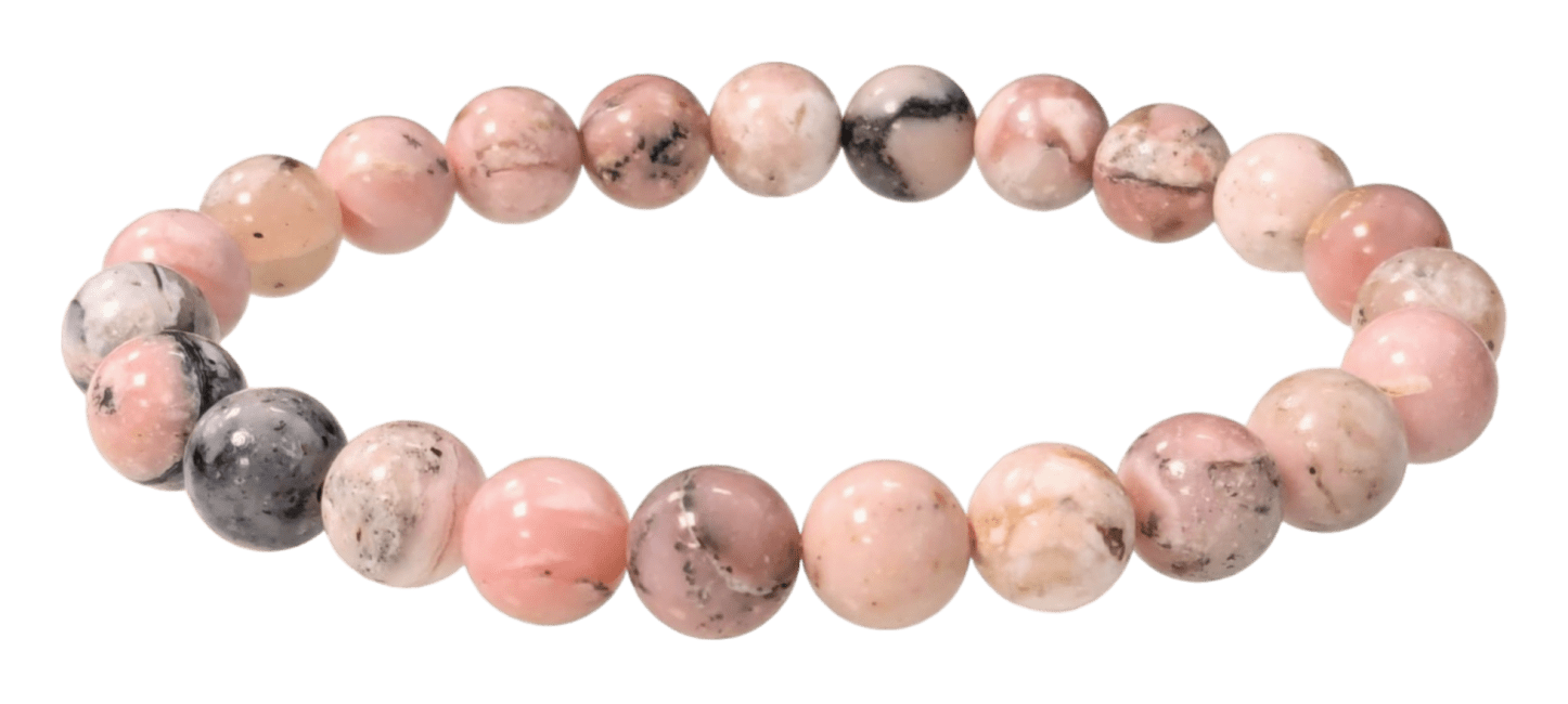 Pink Opal Bracelet beads 8-9mm