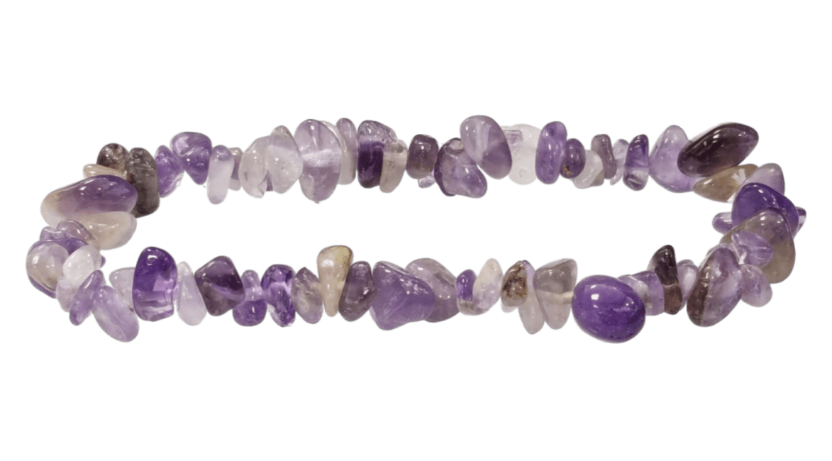 Amethyst A Chip Bracelet 19cm