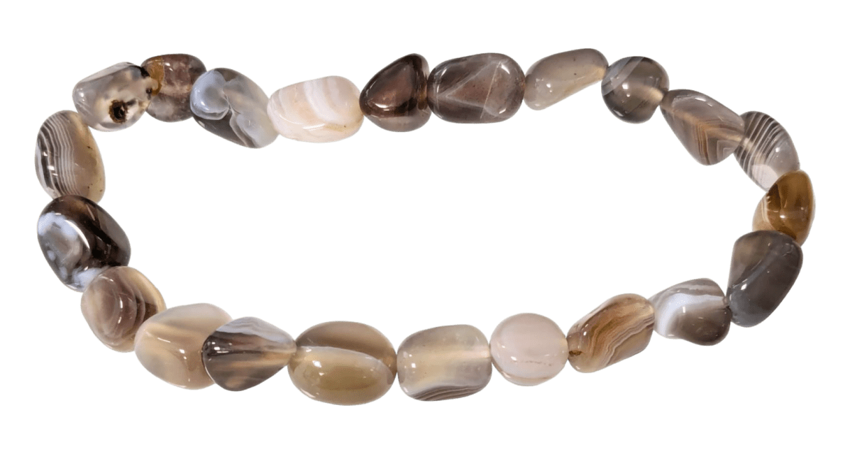 Agate Botswana A tumbled stones bracelet