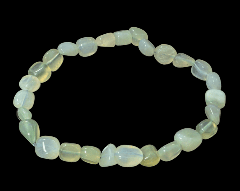 Jade of China A tumbled stones bracelet