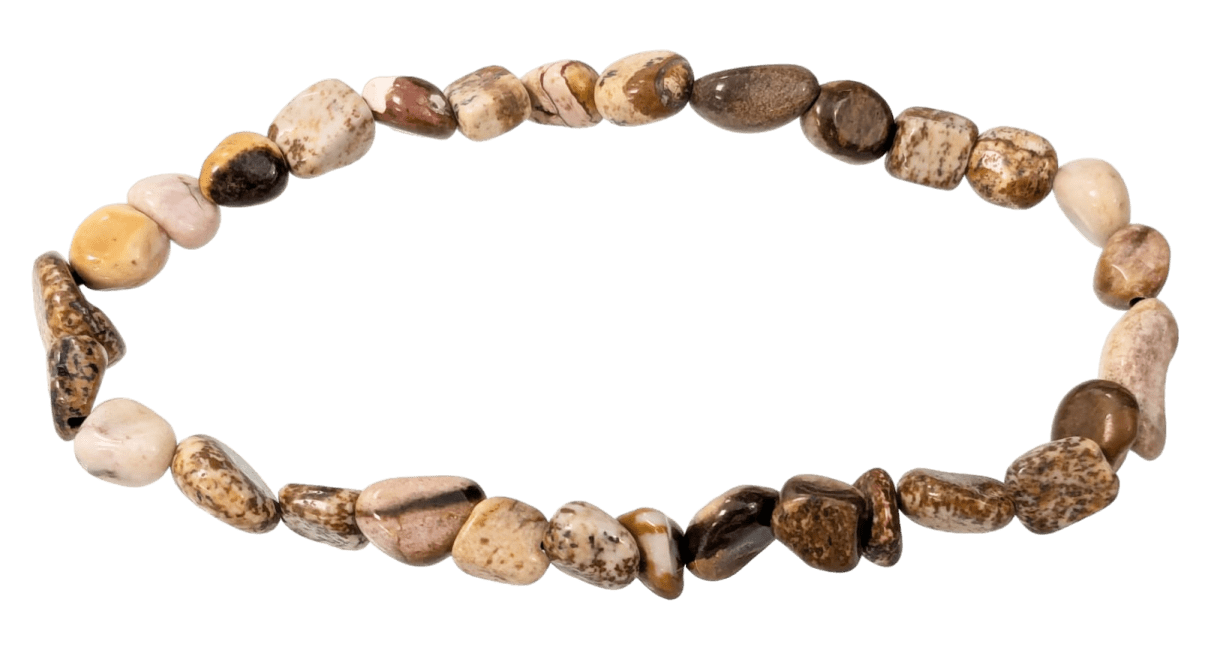 Landscape Jasper Bracelet A rolled stones