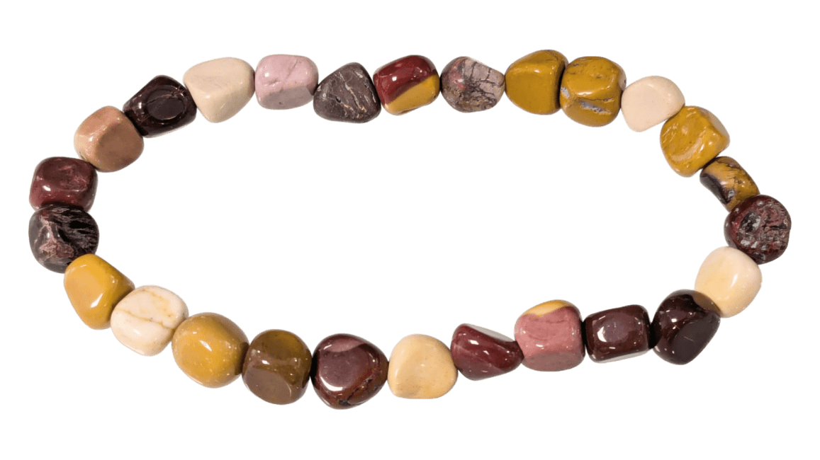 Jaspe Mokaite A tumbled stones bracelet