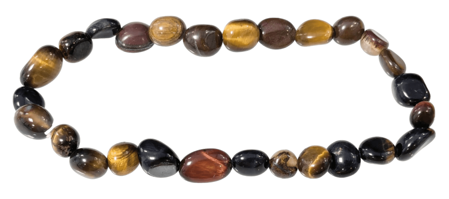 Multi tiger eye A tumbled stones bracelet