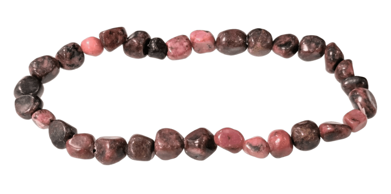 Rhodonite A tumbled stones bracelet