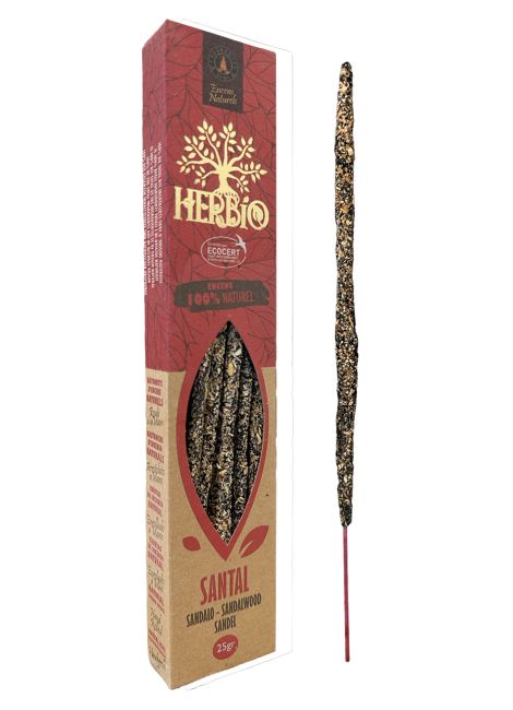 Ecocert Herbio Sandalwood Incense 25g