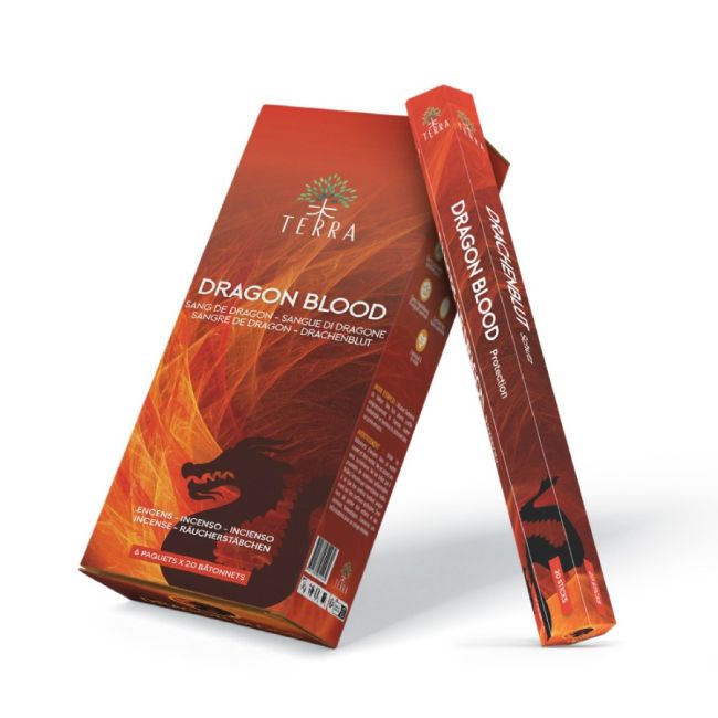 Terra incense Dragon Blood hexa without charcoal