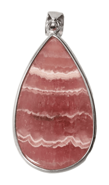 925 Silver Pendant Rhodochrosite Argentina AAA 1 piece 6.95g