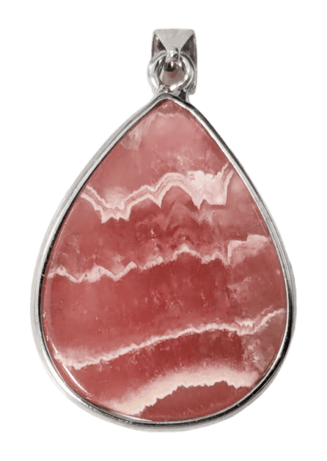 925 Silver Pendant Rhodochrosite Argentina AAA 1 piece 5.3g