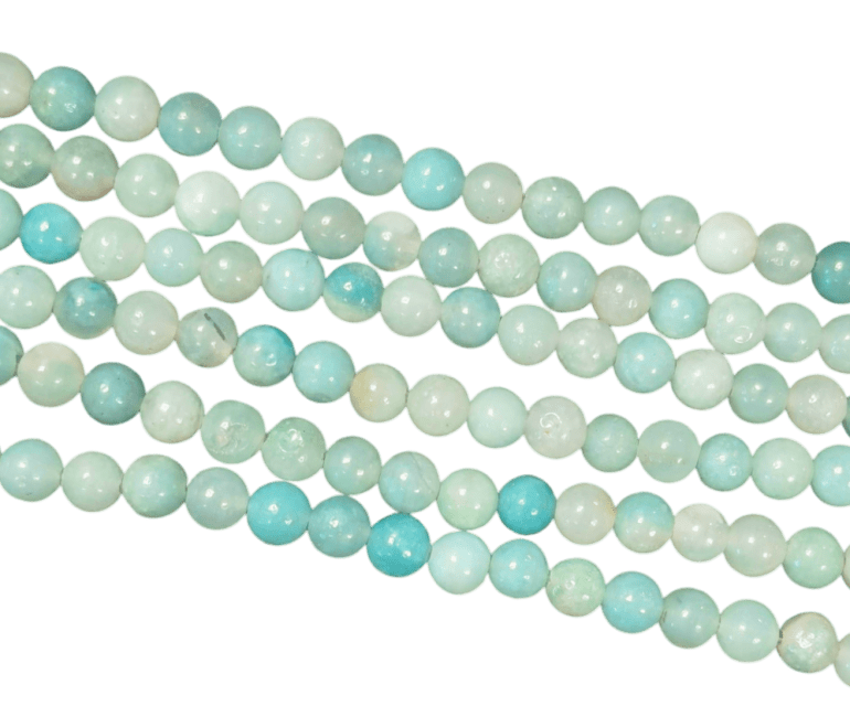 Amazonite Brazil A beads 4mm on 40cm thread