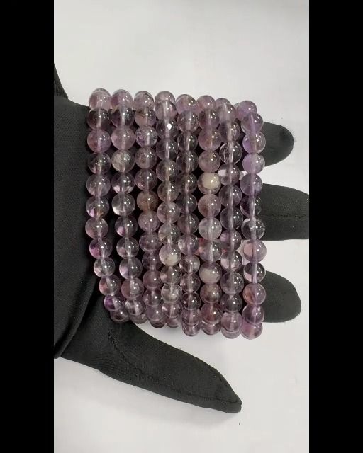 Bolivian Ametrine Bracelet AA beads 7-8mm