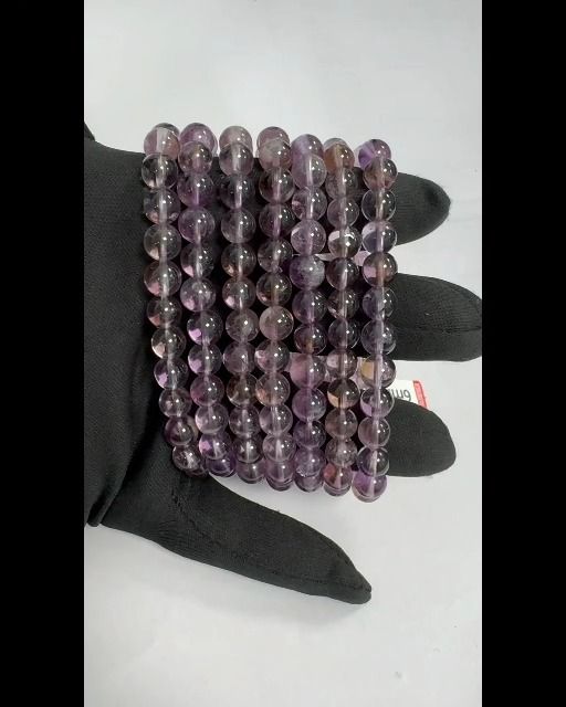 Bolivian Ametrine Bracelet AAA beads 7-8mm