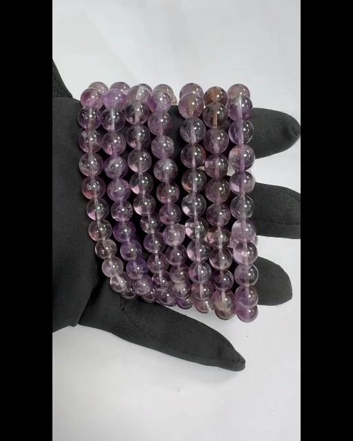 Bolivian Ametrine Bracelet AAA beads 8-9mm