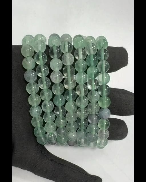 Green Fluorite Bracelet A 8mm Beads