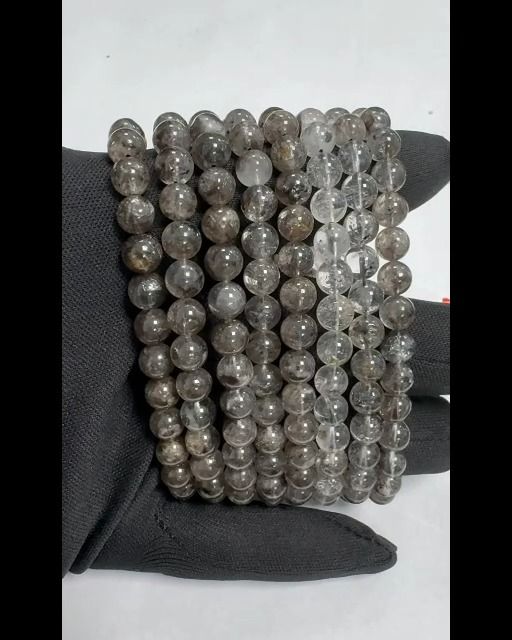 Herkimer Crystal Bracelet A 5.5-6.5mm beads