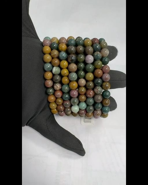 Ocean jasper A 8mm pearls bracelet