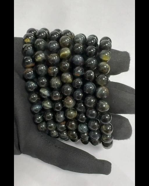 Falcon eye A  8mm pearls bracelet