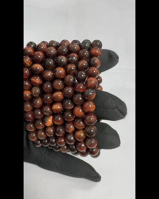 Bull's Eye A 8mm pearls bracelet