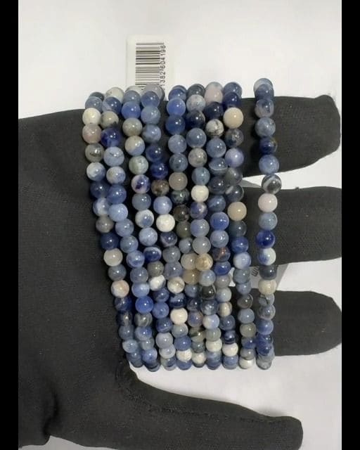 Sodalite bracelet beads 4mm